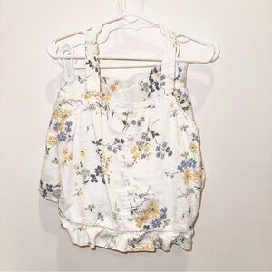 Girls Two-Piece Abercrombie and Fitch Linen Set - SIZE 7/8